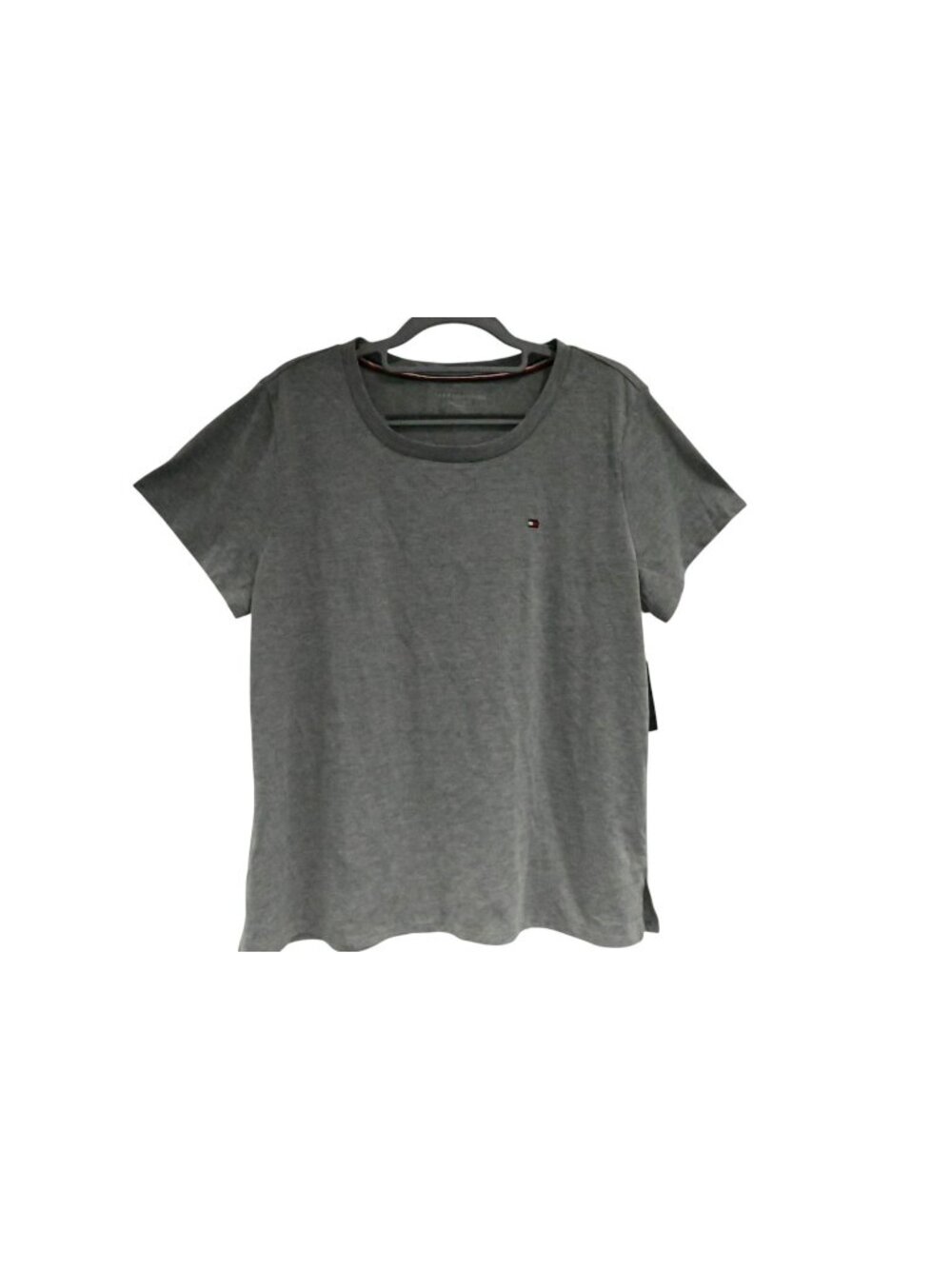NWT Tommy Hilfiger Sleep Lounge Tee Sz L Heather Gray Crewneck T Shirt Top